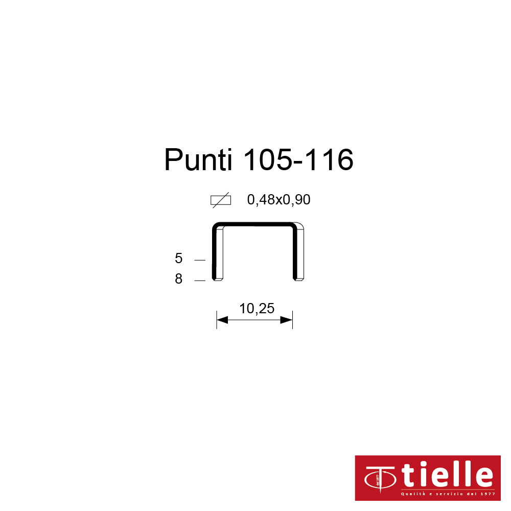 Tielle-Graffe-e-punti-metallici-Punti-manuali-Punti-105-116